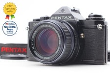  Lens Top MINT Pentax ME Black 35mm SLR Film Camera SMC M 50mm f1.4 Lens JAPAN