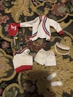 Vintage Barbie Clothes- 1974 "Get Ups 'N Go" Tennis Outfit Ken #7837