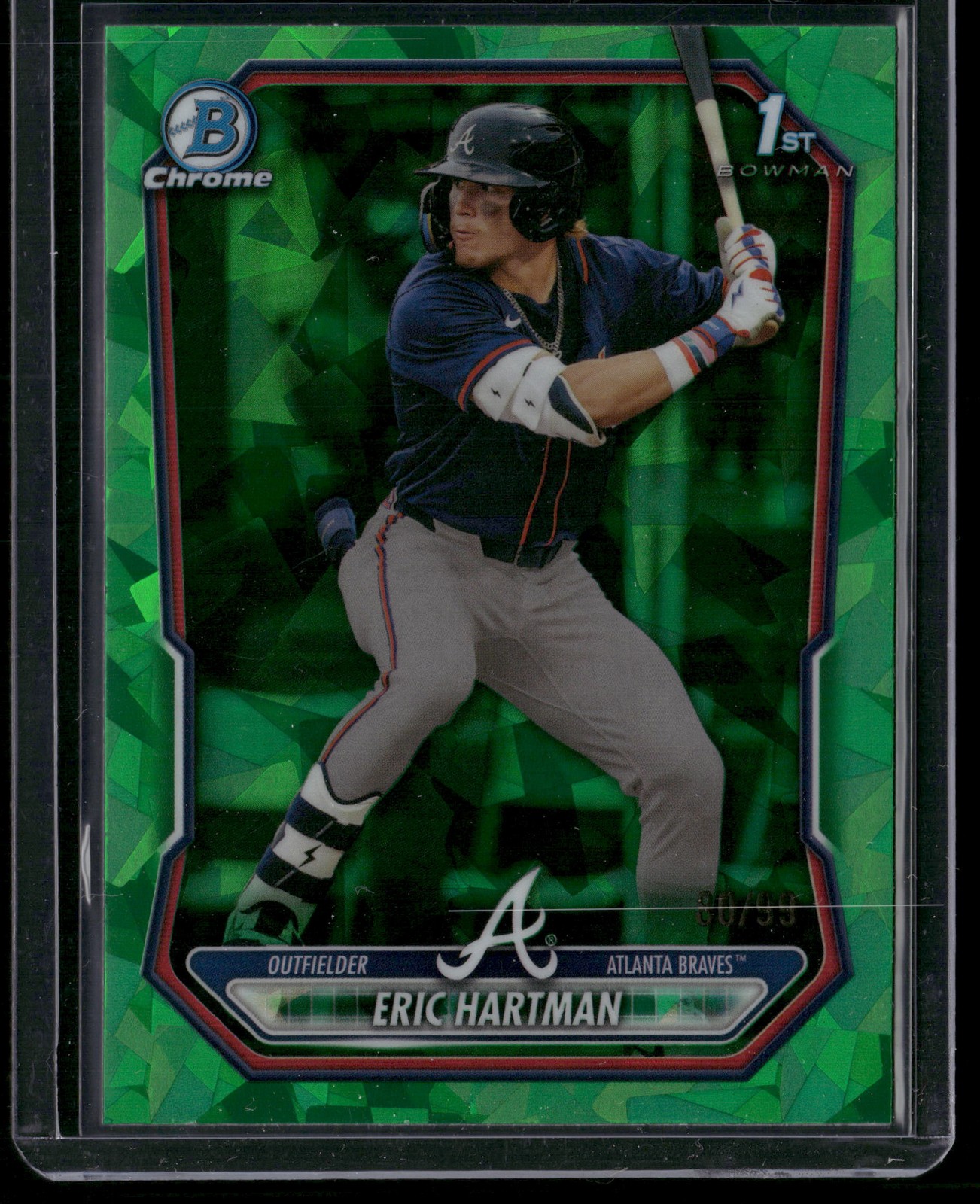 2026 Bowman Sapphire Edition #BCP-102 Eric Hartman Green /99