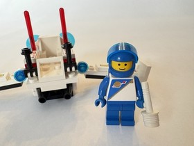 LEGO Space: Twin-Winged Spoiler (6828) Complete w/ Manual & Minifigure Vtg 1988