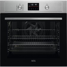 AEG BPX535061M 3000 SurroundCook Built In 59cm Electric Single Oven Stainless