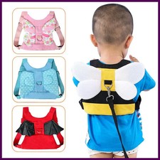 Toddler Safety Harness Leash Backpack Walking Wristband Strap for Kids
