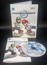 Nintendo Wii Game Mario Kart Wii Complete With Manual Racing Classic