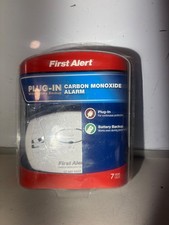 First alert carbon monoxide alarm brand new no battery included Open Box