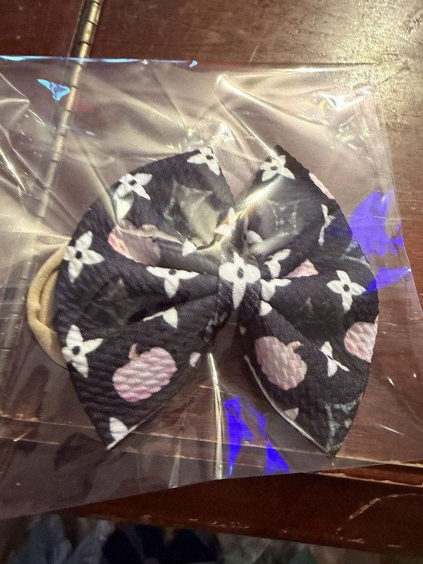 Boujee nylon bow 
