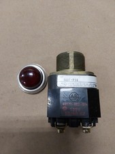 Allen Bradley 800T-P16 Red Illuminated Light Ser. T 120V 50/60 HZ 