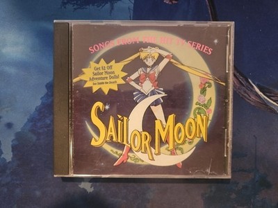 Songs from the Hit TV Series Sailor Moon CD Soundtrack OST DiC Kid Rhino TESTED