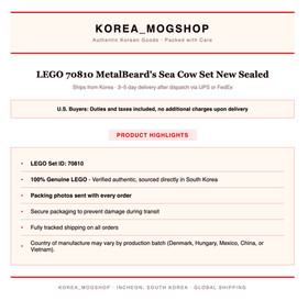 LEGO 70810 MetalBeard&rsquo;s Sea Cow 2741 pcs New Sealed / Packing Photos Provided