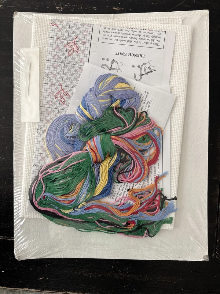 Leisure Arts ~ POOH - A CHIRPY SORT OF PLACE Cross Stitch Kit #113236 New Sealed - Image 3 of 3