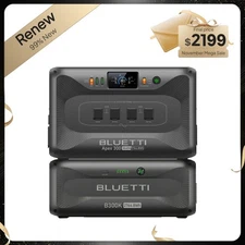 BLUETTI Apex 300+B300K 5529.6Wh Portable Power Station Generator for Home Backup