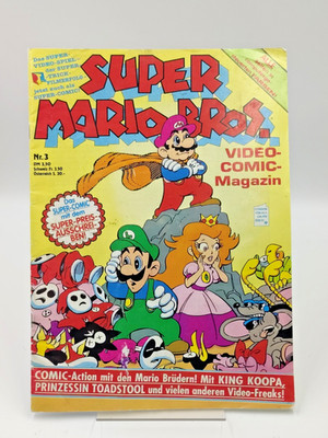Comic  Zeitschrift Nintendo Video Comic Magazin Super Mario Bros Nr.3