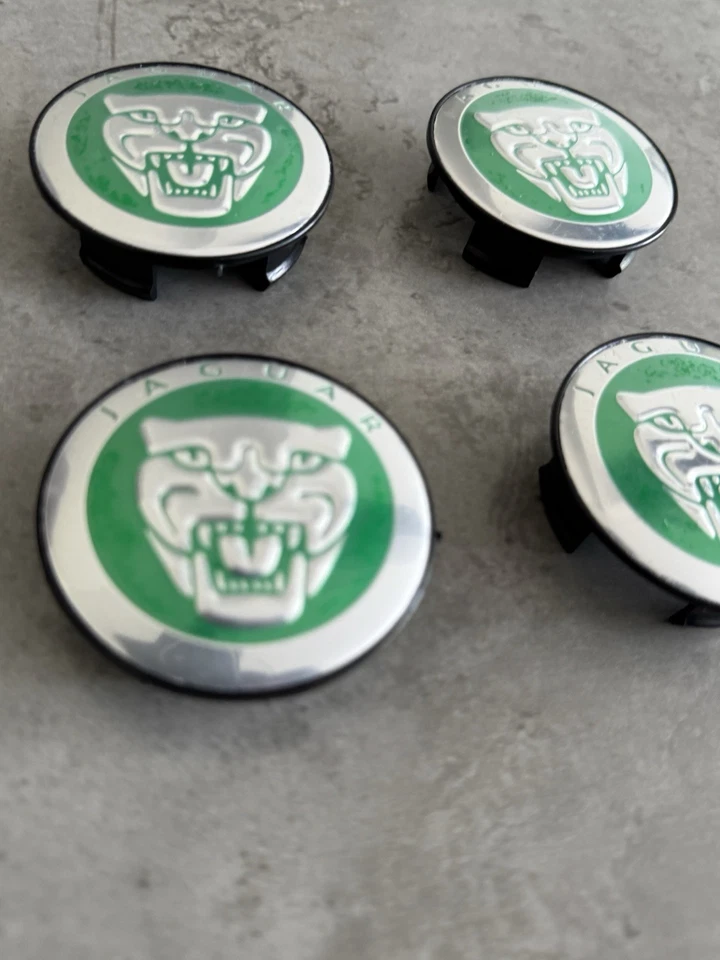 4x for Jaguar Wheel Center Cap 59mm Hub Caps fits XJ XJR XK XF X S Type - Image 2 of 4