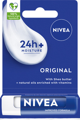 NIVEA Original Care Lippenpflegestift Schutz & Pflege 24h Feuchtigkeit