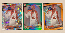 Saniya Rivers WNBA RC Lot of 3 Cards Cracked Ice
