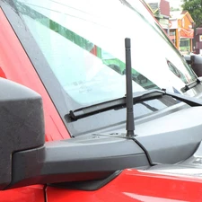 7" Short Black Rubber Antenna Mast Power Radio AM/FM for Ford Bronco 2021-2025