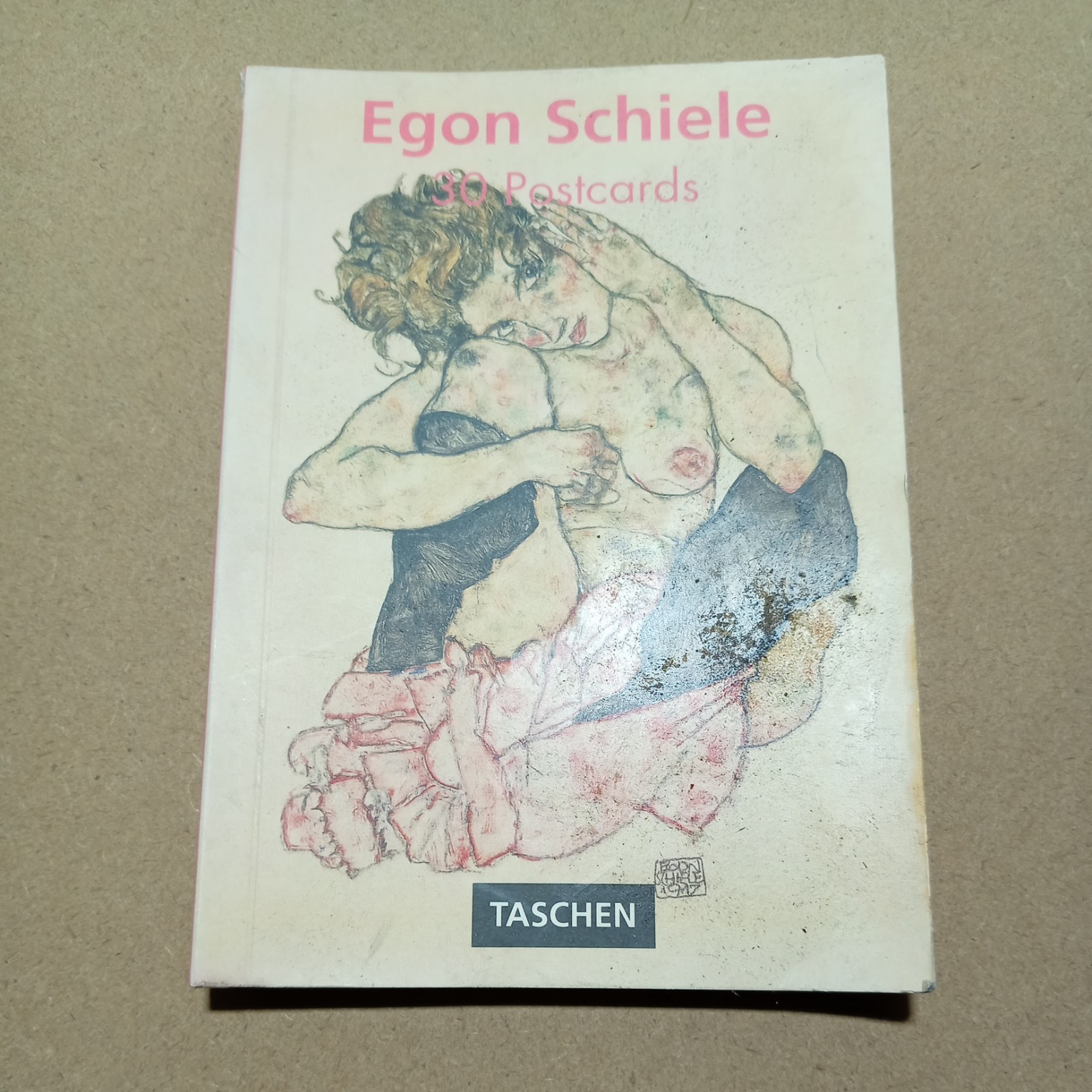 Egon Schiele - very rare Taschen Postcard book 1994