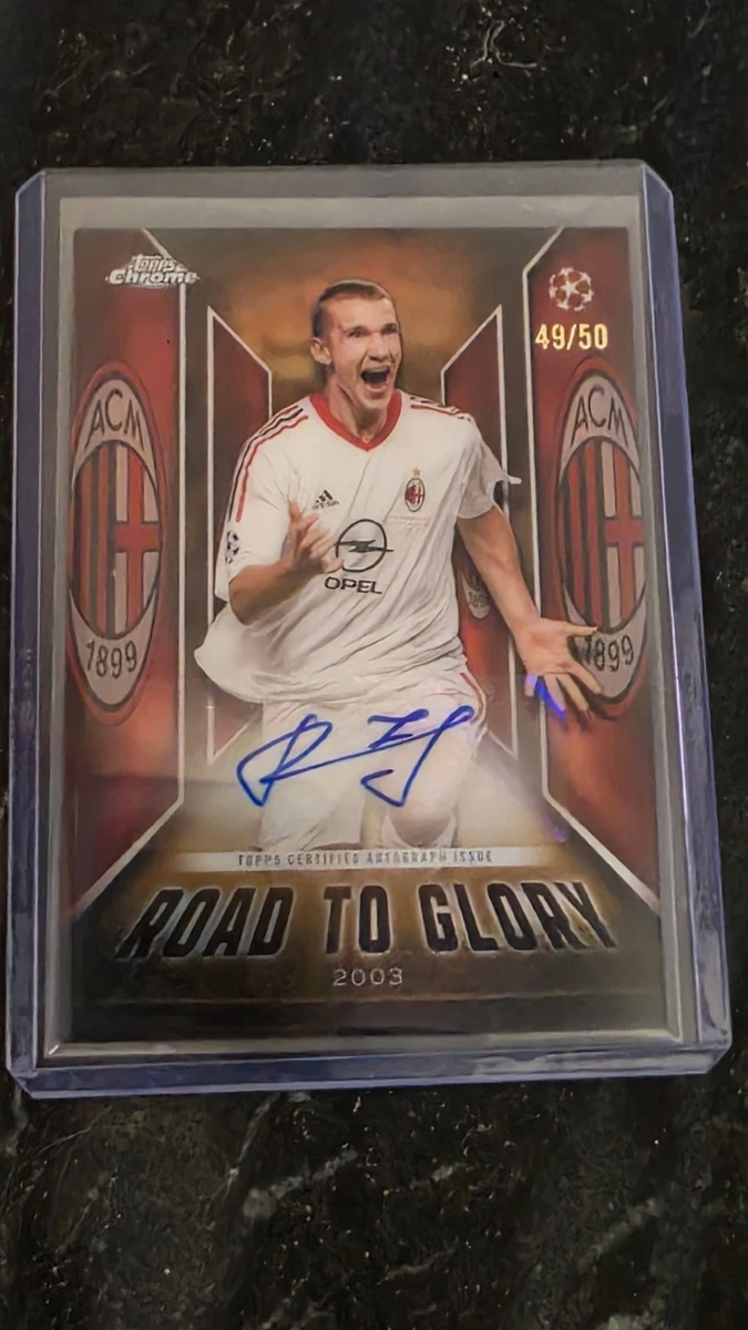 Soccer AC Milan Autographed Sports Trading Cards & Accessories for