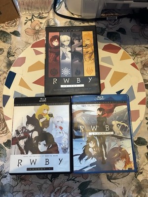 RWBY Collection Volume 1-3 DVD/Blu-ray Set