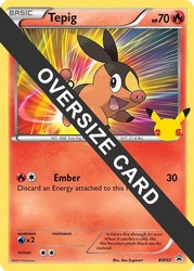 Tepig BW02 First Partner Pack Promo