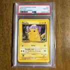 Pikachu Yellow Cheeks #58 Base Set 1999 Pokemon Game PSA 8