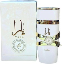 Yara White Perfume by Lattafa Women EDP 100ml 3.4 oz   Authentic, New in Box