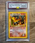 1st Edition *SWIRL* Blaine's Charizard 2/132 MEW 10 Pokemon Card (CGC PSA BGS)
