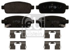 16894 FEBI BILSTEIN BRAKE PAD SET, DISC BRAKE REAR AXLE FOR BUICK CHEVROLET OPEL
