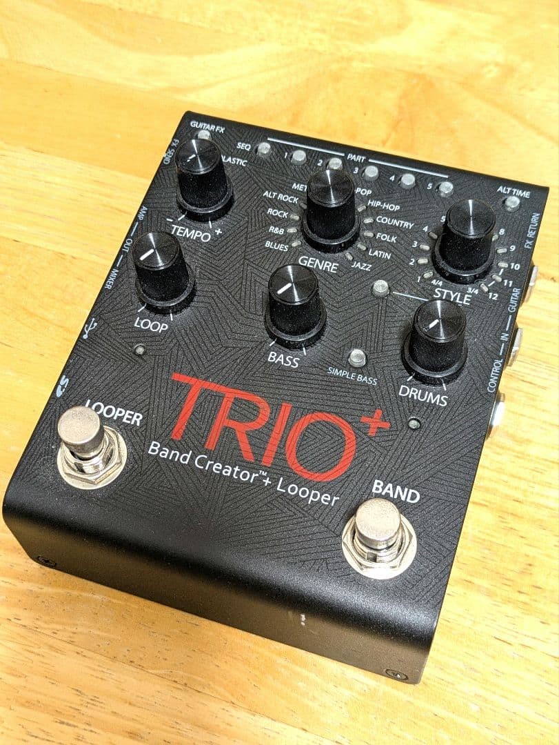 Effets de guitare DigiTech Trio Plus Band Creator et Looper