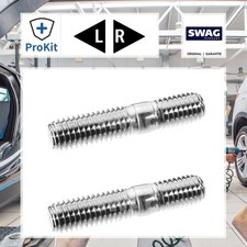 2x ORIGINAL® Swag Schraube, Abgasanlage passend für Opel ASTRA G CC ZAFIRA A