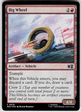 Big Wheel Foil 679 Commander Marvel Super Heroes Magic the Gathering