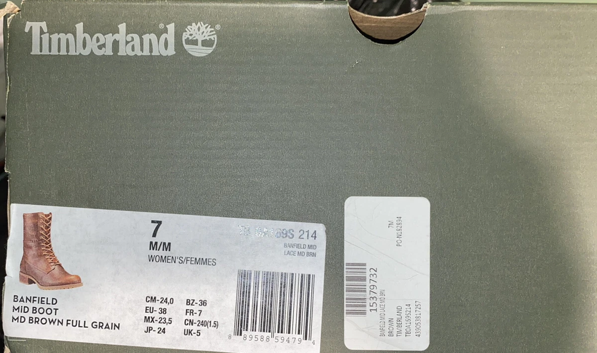 Timberland women's banfield top mid lace boot
