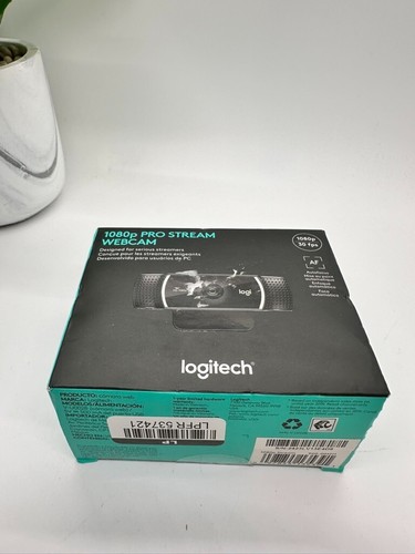 Logitech 1080p Pro Stream Webcam - Black - Afbeelding 4 van 4