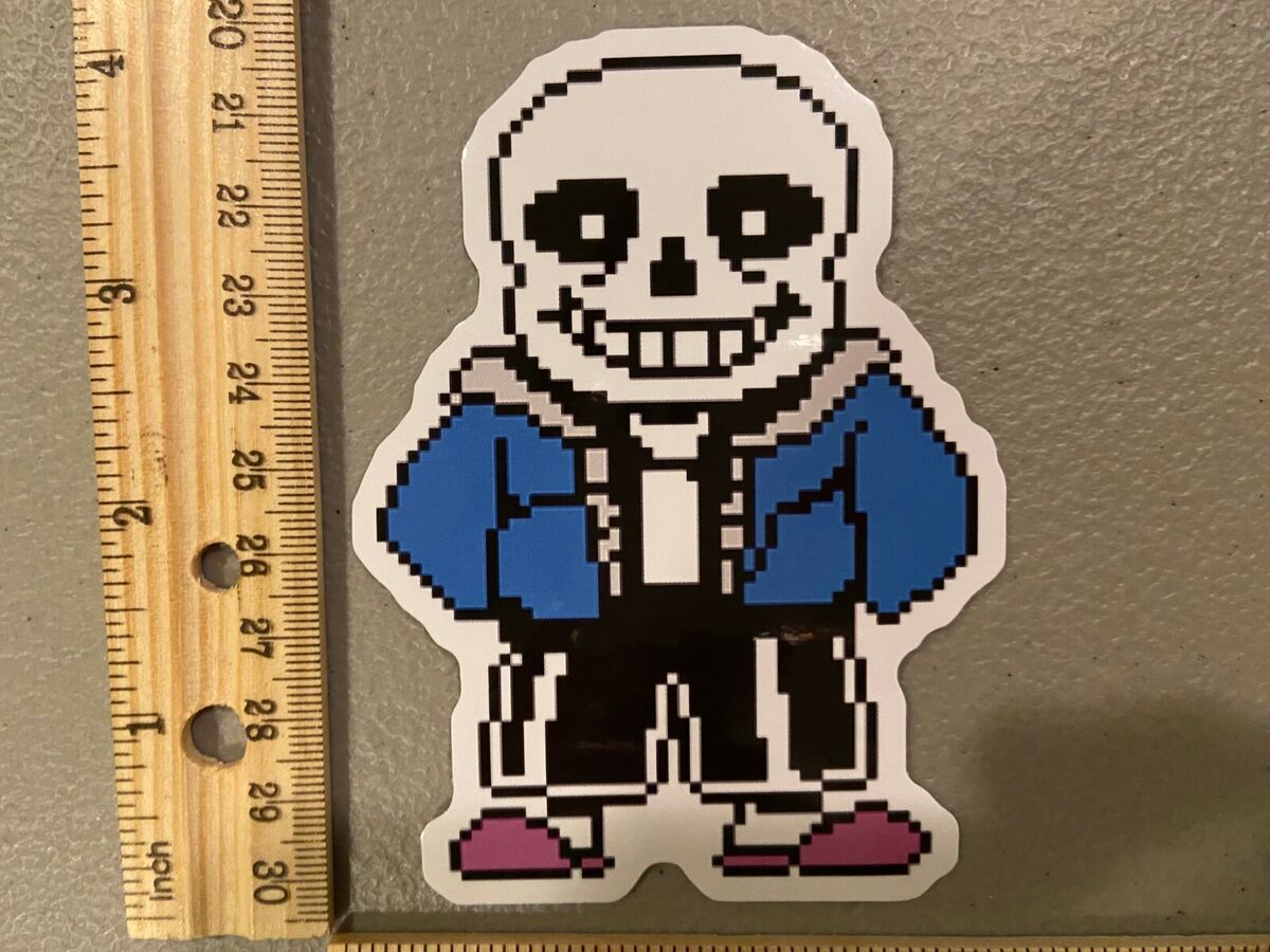 Blue orange sans v2 pixel art