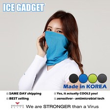 Cooling Neck Gaiter Face Mask Tube Scarf-Golf Cycling Fishing Running Motorcycle