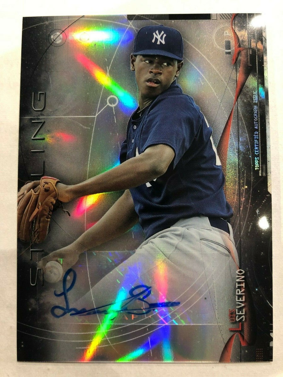 2014 Bowman Sterling Prospect Autographs Refractors Luis Severino