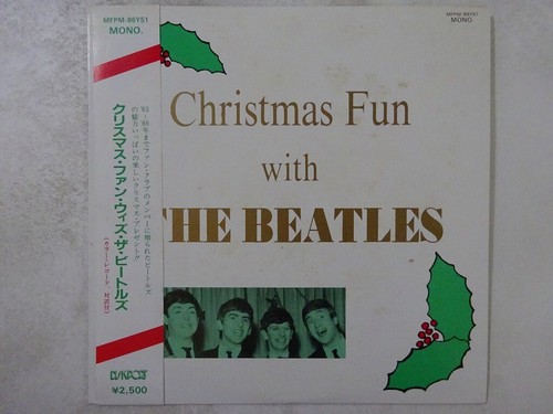 The Beatles Christmas Fun With the ~ Diskport MFPM-86Y51 Japan White LP OBI
