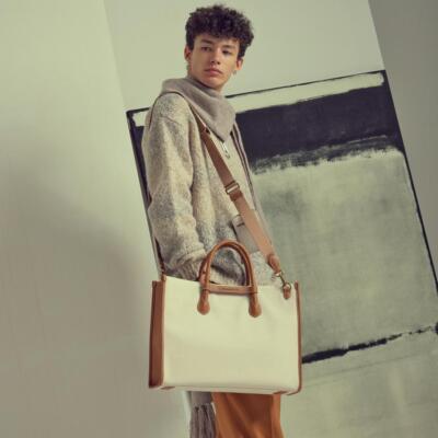S11 LEATHER BRIDGE TOTE BAG Tote bag Brown | eBay S11 LEATHER BRIDGE TOTE BAG Tote bag Brown | eBay