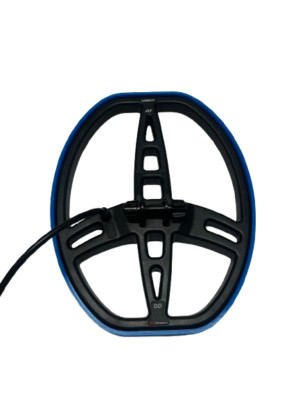 Garrett Vortex 8,5'' x 11'' Raider Suchspule Gummipuffer blau
