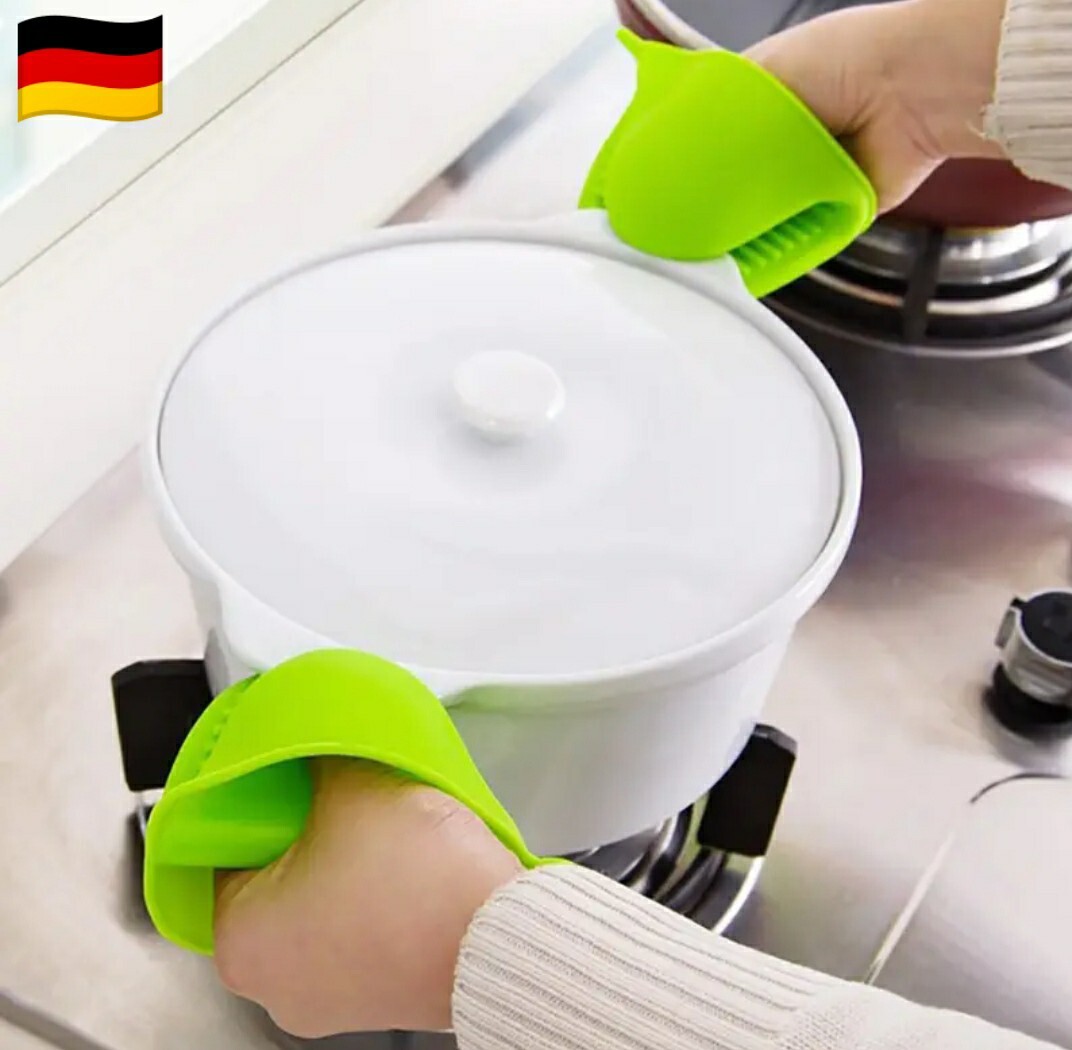 Silikon Topflappen Ofenhandschuhe Backhandschuhe Handschuhe Grill Halter Töpfe