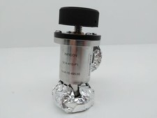 Inficon 914-410-P1 DN35CF-DN40CF Manually Operated Bellow Sealed SS Angle Valve