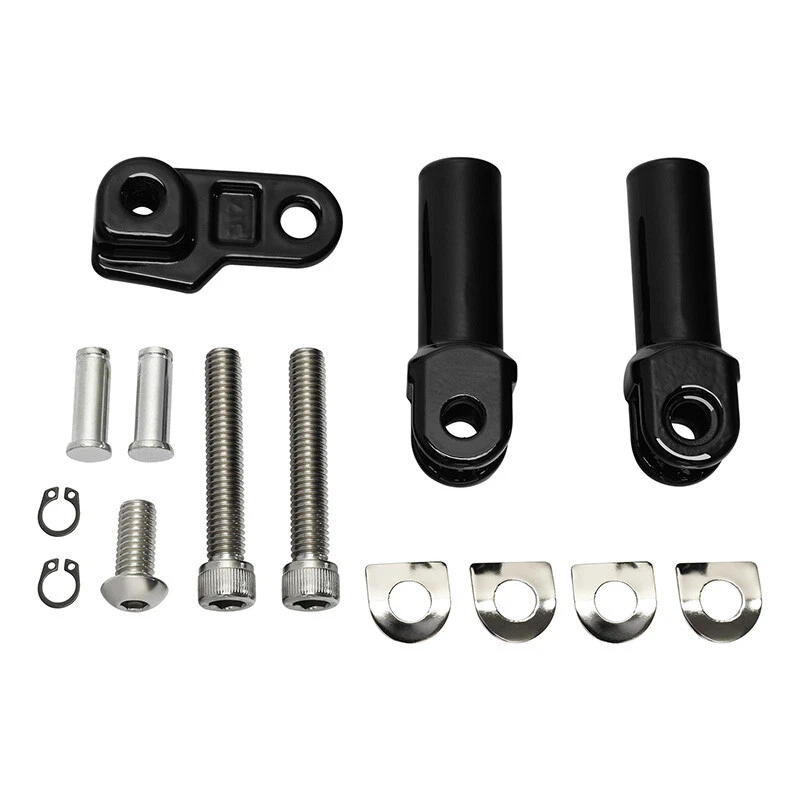 Kit de montaje de clavija de pie de pasajero para Harley Softail Slim FLS FLSS 12-17 FLSTSB 08-11 Foto 4 de 4