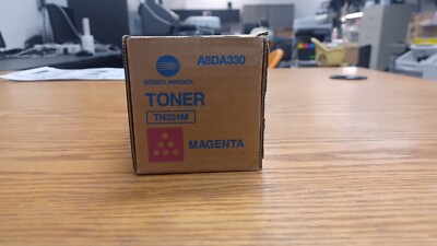 Genuine Konica Minolta TN324M Toner Cartridge Magenta A8DA330