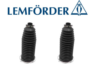Set of 2 Front Steering Rack Boots L+R for PORSCHE Cayenne -Lemforder