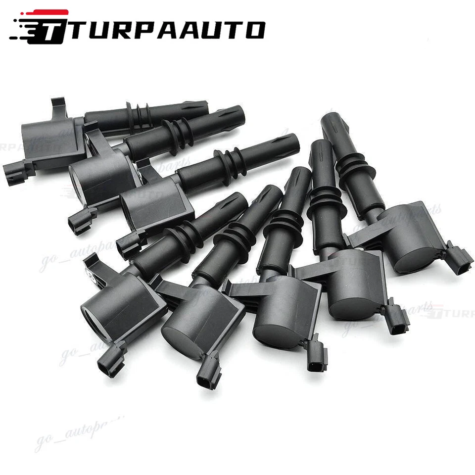 Pacote com 8 bobinas de ignição e velas de ignição para Ford F150 5.4L 2004-2010 DG511 - Imagem 3 de 4
