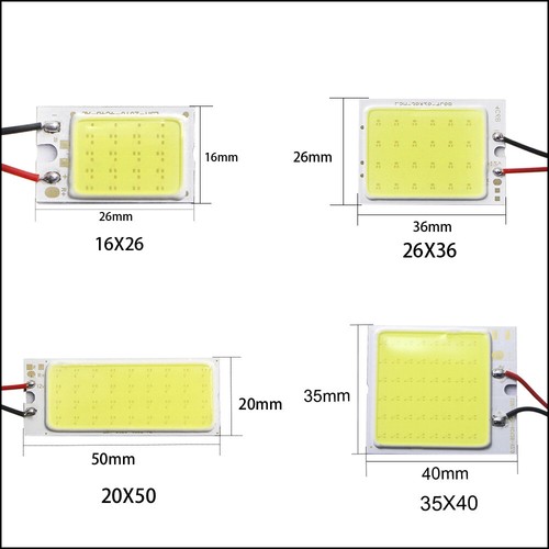 2PCS T10 12V Xenon HID White LED Dome Map Light Bulbs Car Interior Panel Lamp - Picture 2 of 16
