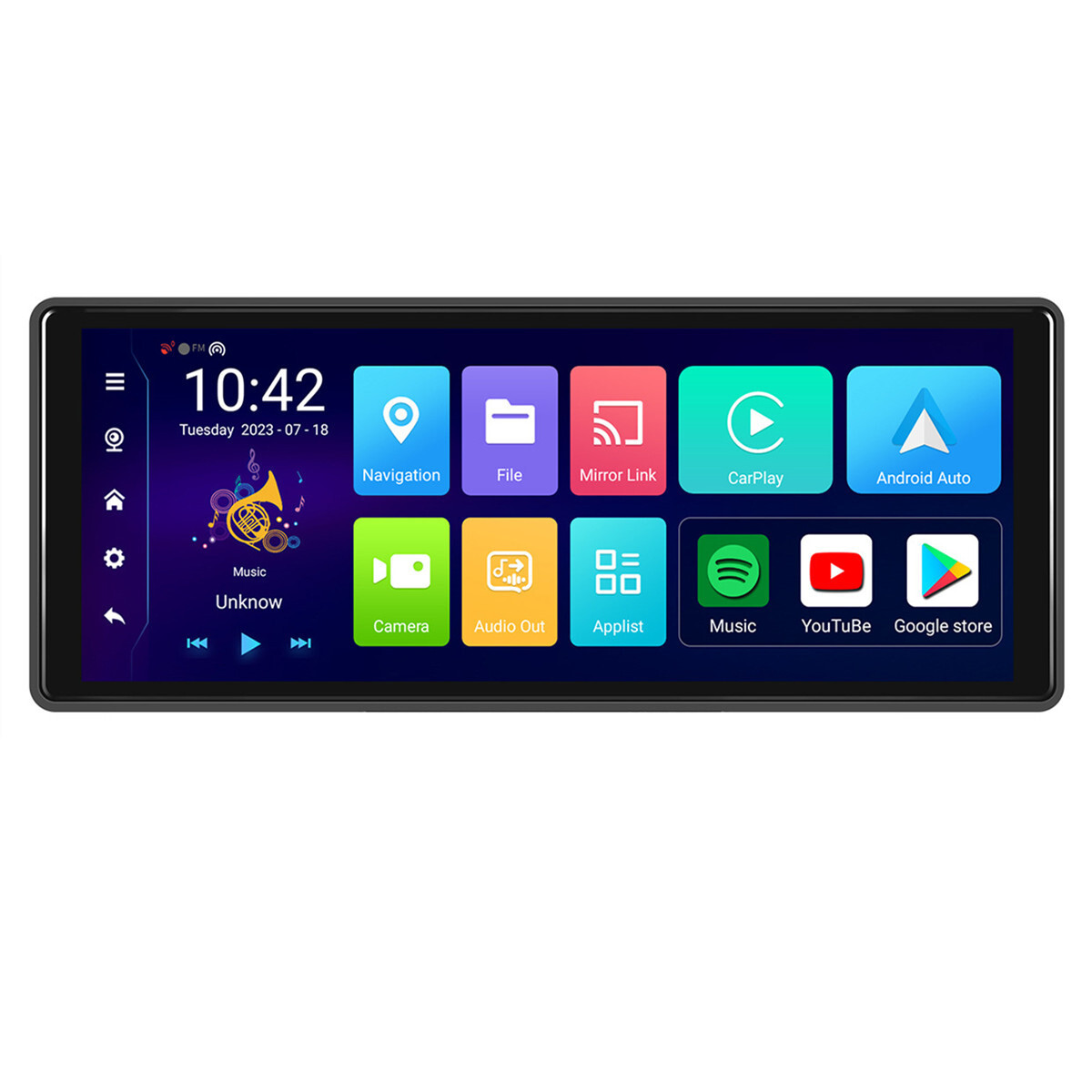 Experience 1080P HD Clarity with a Bluetooth Car Stereo Featuring WiFi, Apple CarPlay, and Android Auto Compatibility