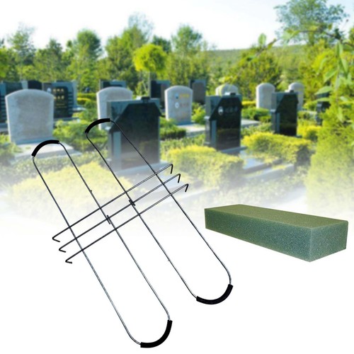 Tombstone Hugger Flower Saddle Decorations Graves Saddle Cemetery