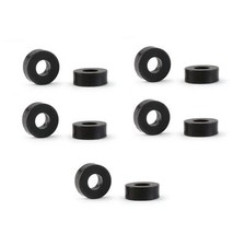 NSR Plastic Spacers 2.00mm Black Axle  3/32" 4858