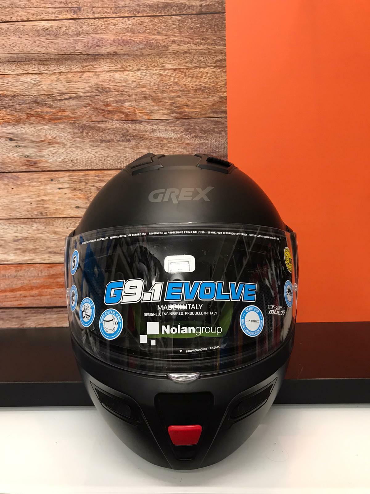 CASCO MODULARE NOLAN GROUP GREX G9.1 EVOLVE NERO OPACO