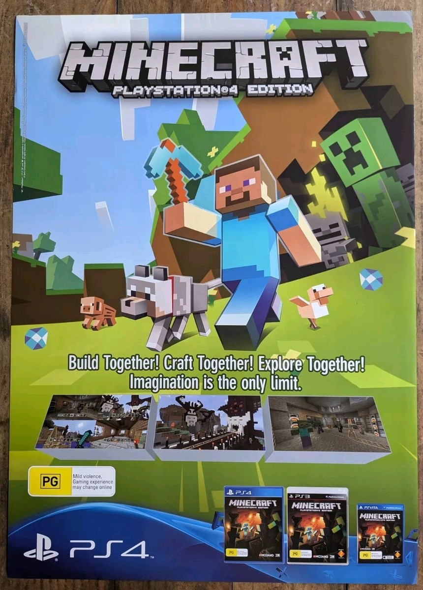 Minecraft Ps4 Minecraft Price Gamestop Game Playstation Minecraft